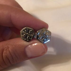 Tory Burch stud logo earrings
